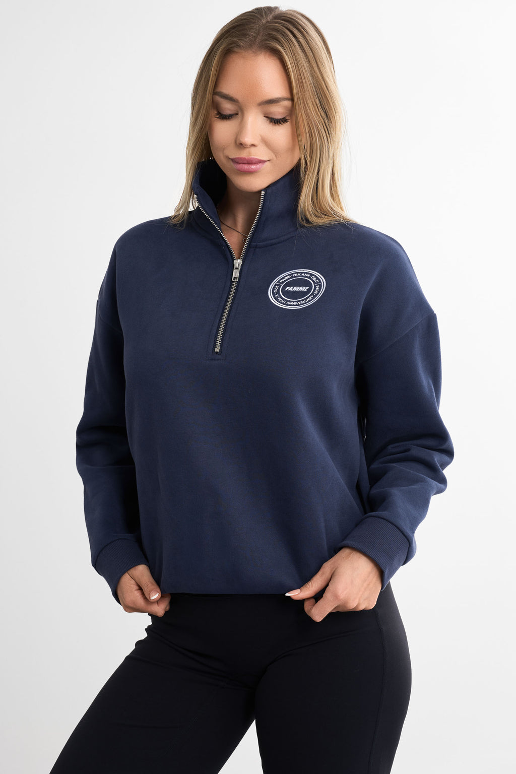Half Zip Anniversary Sweater