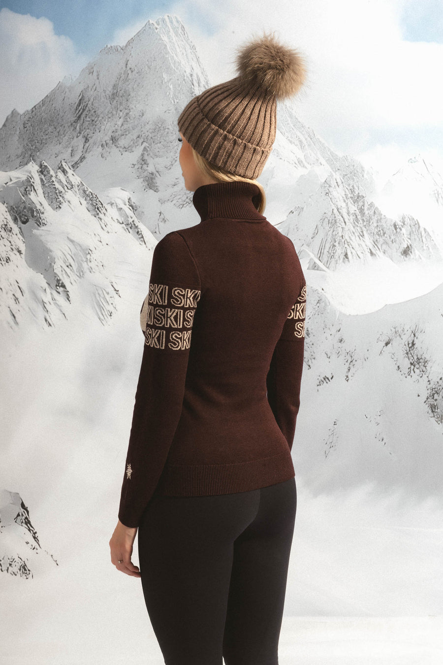 APRÈS-SKI Sweater · Braun/Beige