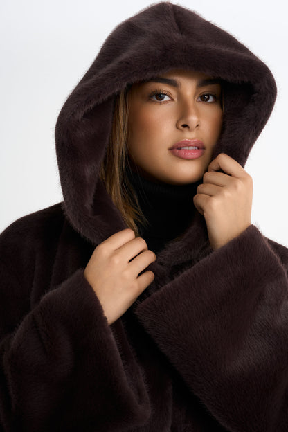 Kunstpelzjacke