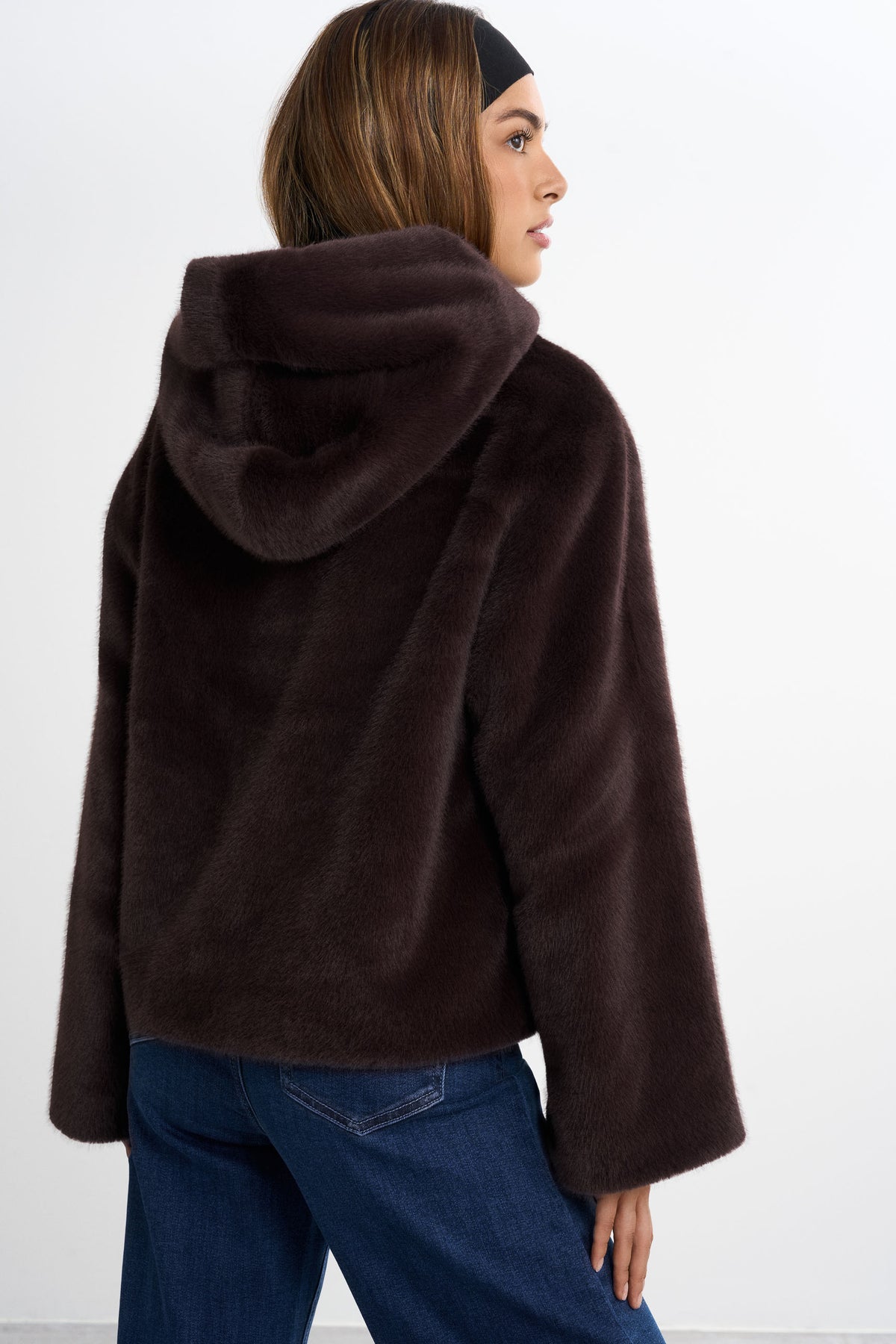Kunstpelzjacke