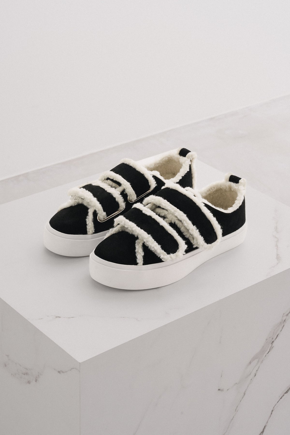 Shearling-Sneaker
