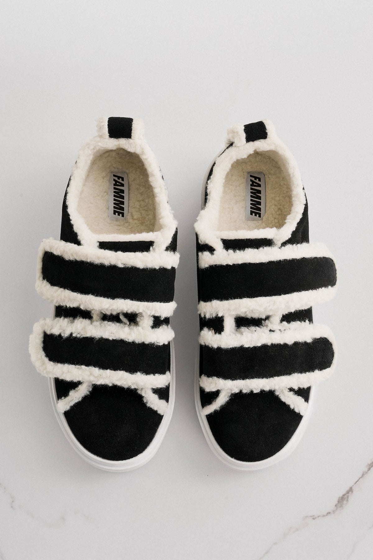 Shearling-Sneaker