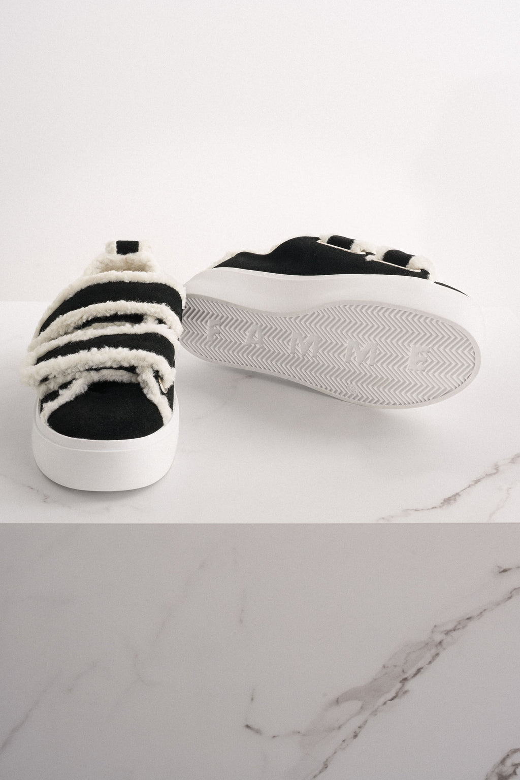 Shearling-Sneaker