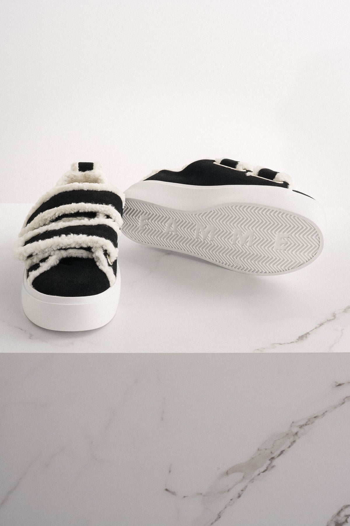 Shearling-Sneaker