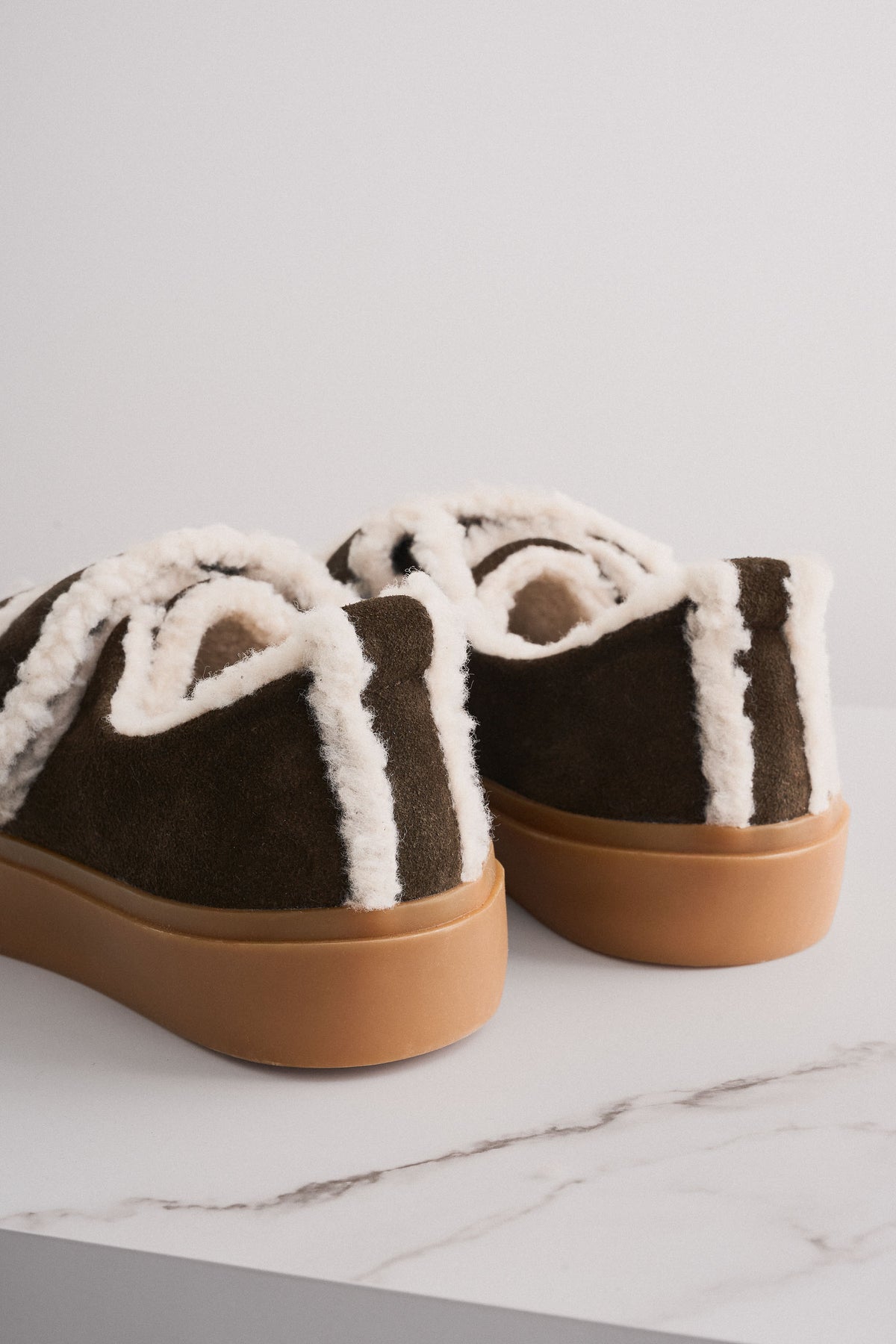 Shearling-Sneaker