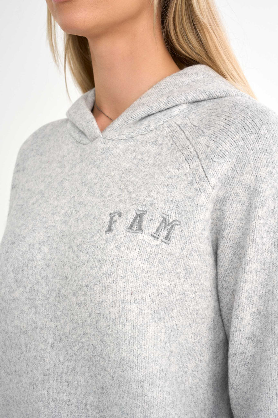 Legacy Knit Hoodie · Grau