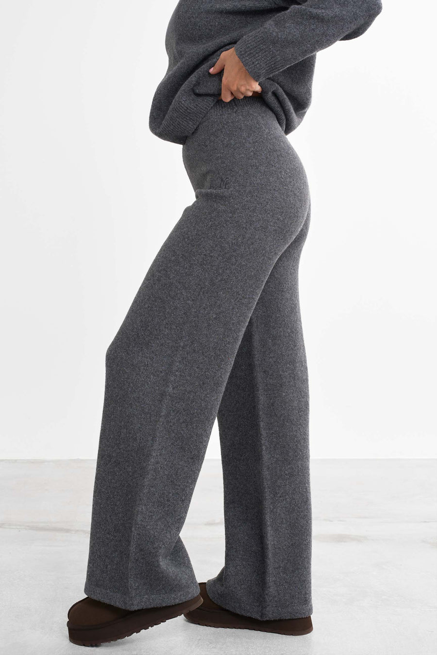 Legacy Knit Pants · Dunkelgrau