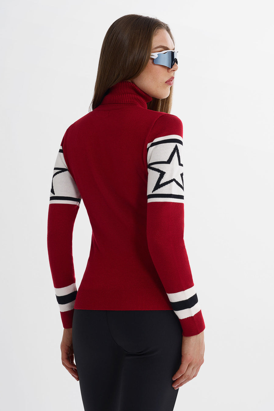 SKI Sweater · Red/White/Black